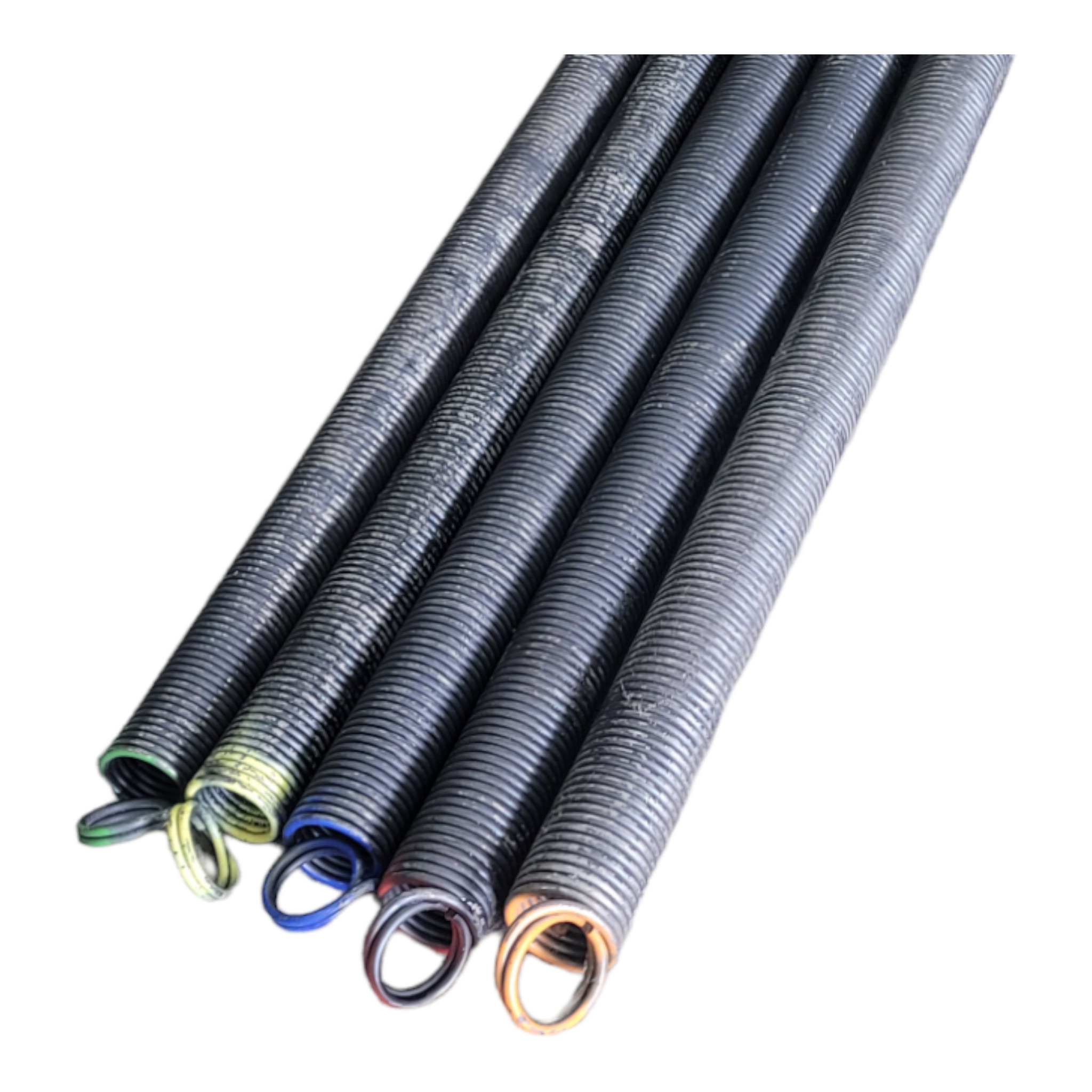 7 Ft. 120 Lbs. 25 In. X 42 In. Green Extension Spring - DIY Garage